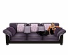 purple cuddle couch