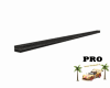 .(IH) BLACK WOOD BEAM