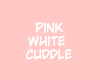 White/Pink Cuddle