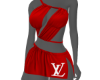 LV VDay Dress Red 2
