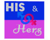 His & Hers Sign