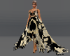 *VERSACE Gold/Black Gown