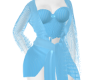 blue sexy outfit