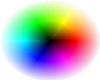 abstract color wheel