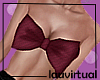 Bow top dark red