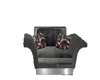 Gray Couple Chair