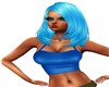 HALTER TOP BLUE