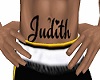 Judith Custom Belly Tatt