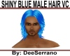 SHINY BLUE MALE HAIR VC