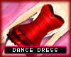 * Dance dress - red