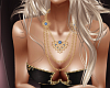 Gold nTanzinite Necklace