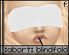 :a: Whte PVC Blindfold F