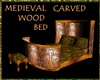 {DBA}MEDIEVAL CARVED BED