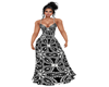 Diamond Flower Gown