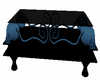Blue & Black Skull Table