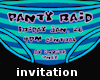 *TY Panty Raid Invites
