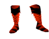 ninja boots orange