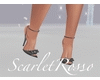 Grey Bow Heels
