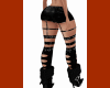 YW-Lola Black Sexy Skirt