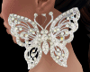 * Diamond Butterfly Earr