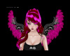 Gloria's Dark Pink wings