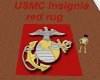 USMC Insignia Red rug