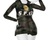 SFG Camo Hoodie Dress