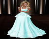 S/~Teal Lady Moon Gown