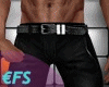efs-fitt black pants(M)