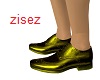 !z! gold dress shoes men