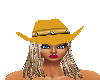 *F70 Golden Cowgirl Hat