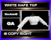 WHITE HAFE TOP