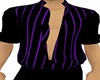 Purp/Black Striped (M)