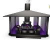 Purple/Grey Fireplace