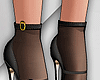 X| Black Lace Heels