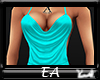 {EA} Halter Top"Turq"