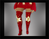 Red Boots Gold