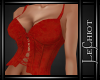 Flower Corset *scarlet*