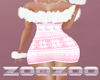 Pink Christmas Dress