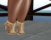 SexyOohGold Stilettoes