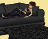 SJ Black sofa set