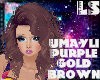 Umayli Purple Gold Brown