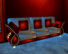 (TD)Red/Grey Couch