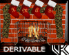 ¡Chistmas Fireplace VK
