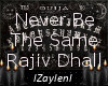 -Z- Never be Rajiv cover