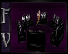 ~F~ Black Couch Set