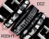 !!D Bracelets Camo Grey