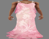 Pink 30s Pearl Dress