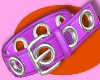 ✢ Purple belt choker