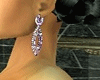 Dafne Purple Earrings